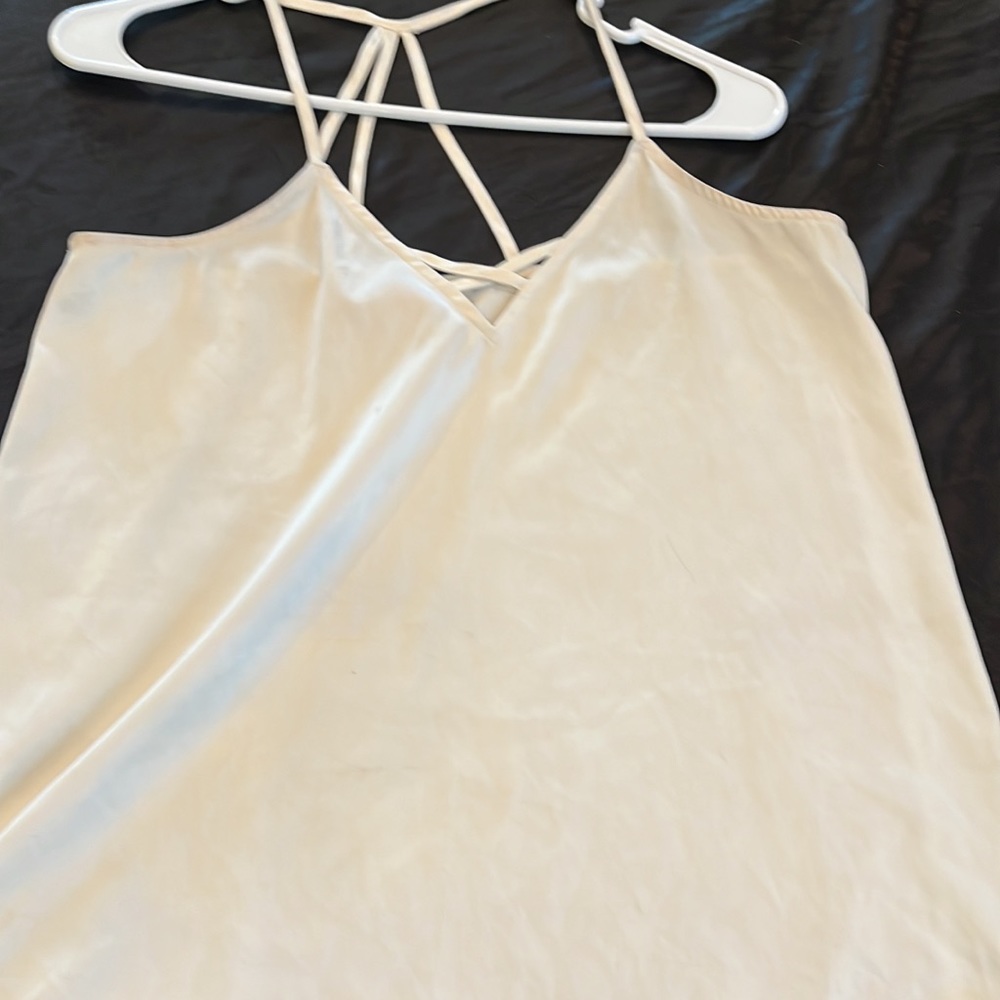 White tank top